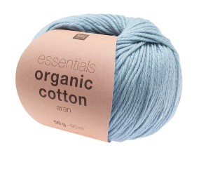 Coton à tricoter Essentials Organic Cotton aran - Rico Design