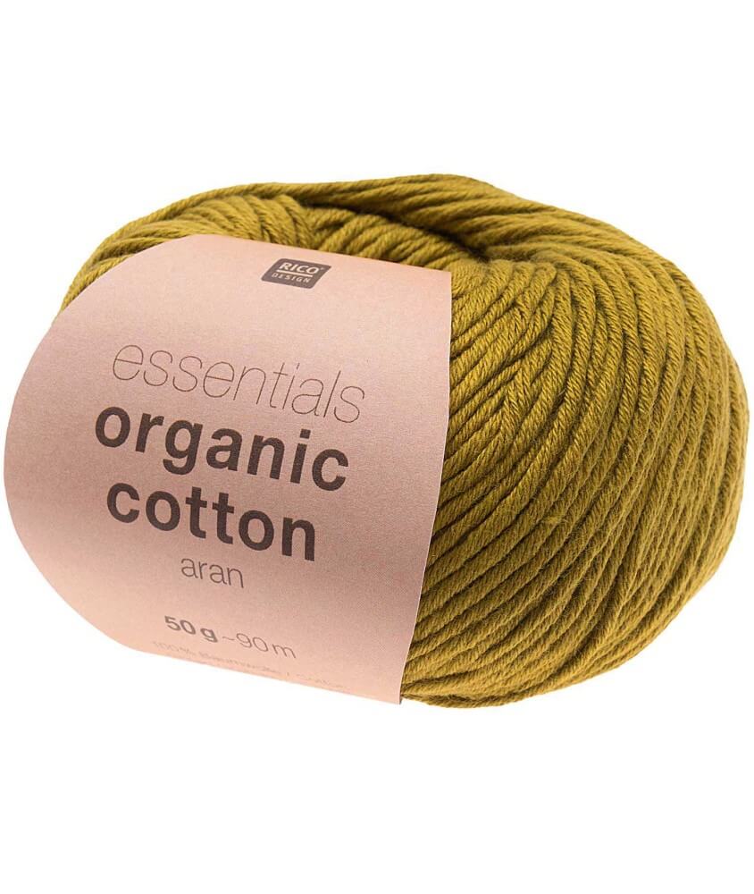 Coton à tricoter Essentials Organic Cotton aran - Rico Design