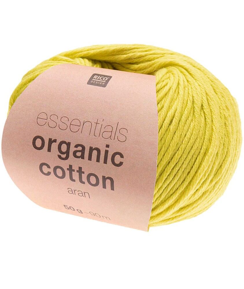 Coton à tricoter Essentials Organic Cotton aran - Rico Design