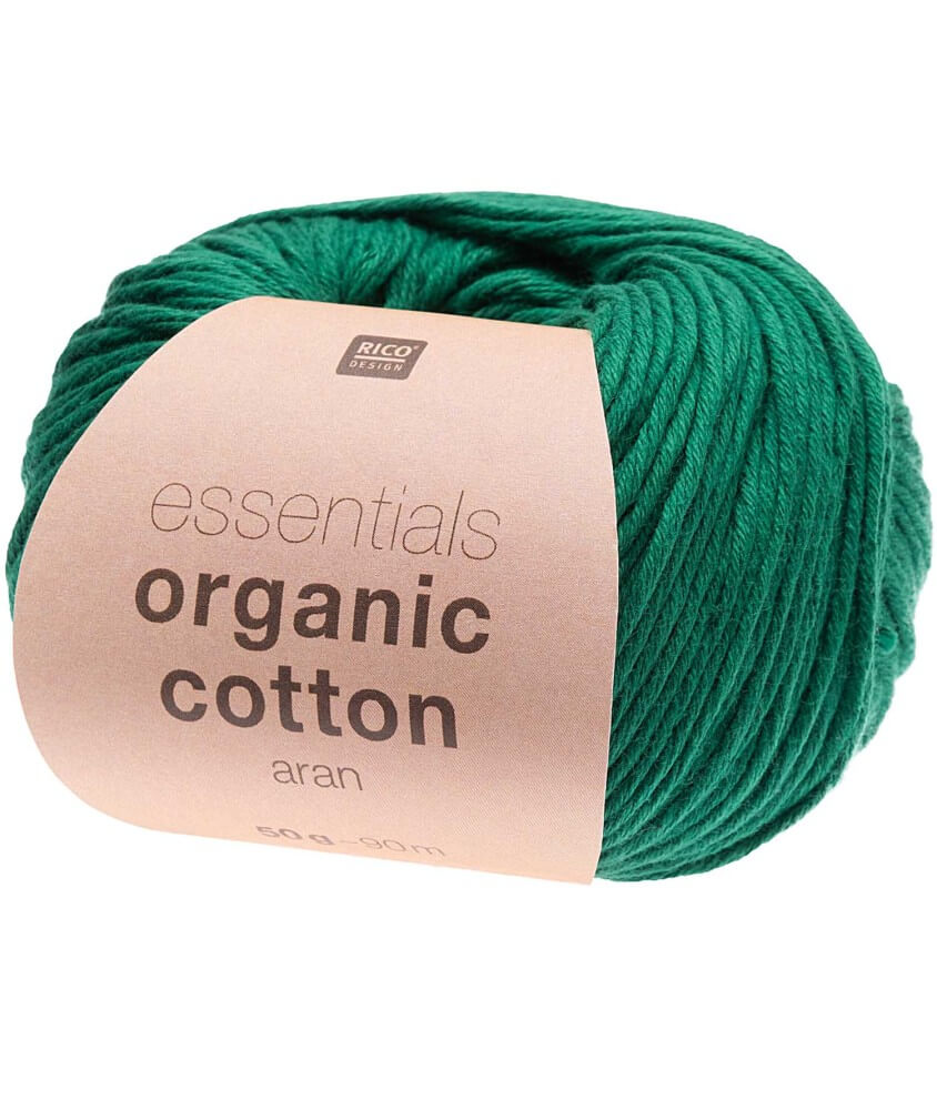 Coton à tricoter Essentials Organic Cotton aran - Rico Design