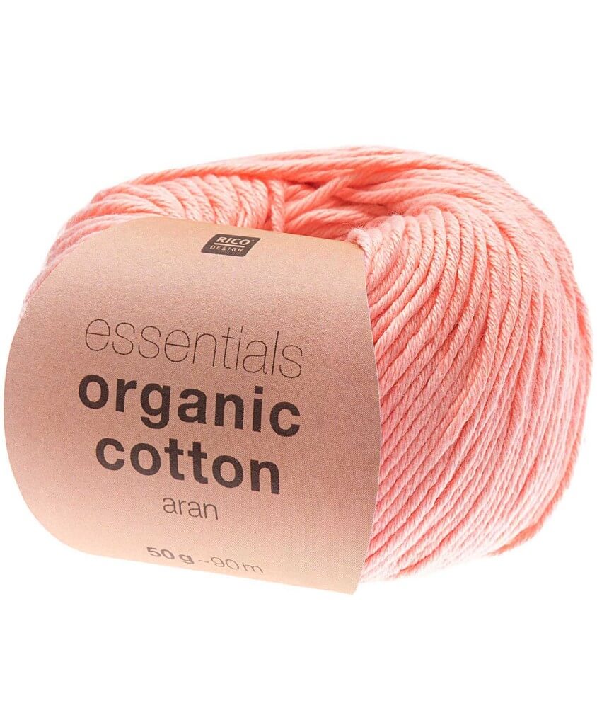 Coton à tricoter Essentials Organic Cotton aran - Rico Design Coton à tricoter Essentials Organic Cotton aran - Rico Design