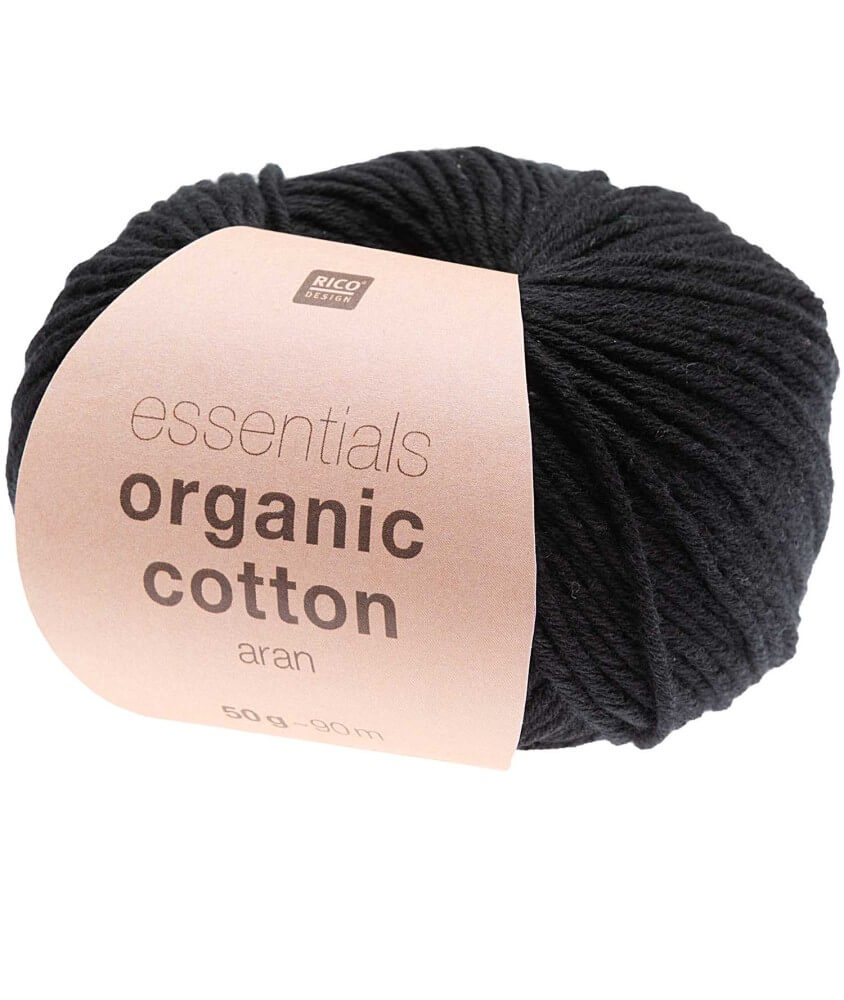 Coton à tricoter Essentials Organic Cotton aran - Rico Design