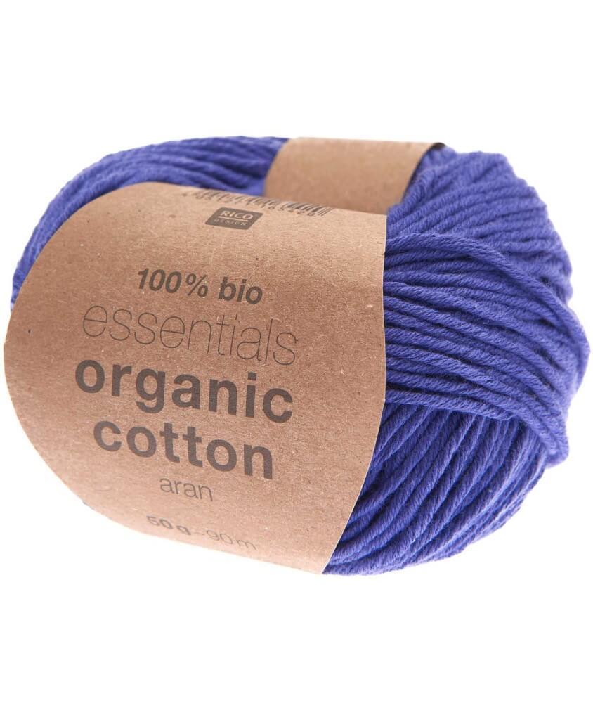 Coton à tricoter Essentials Organic Cotton aran - Rico Design