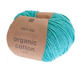 Coton à tricoter Essentials Organic Cotton aran - Rico Design