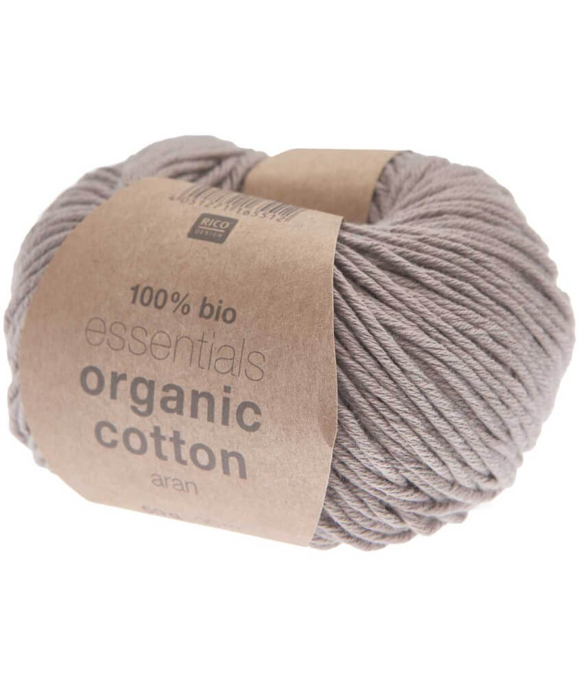 Coton à tricoter Essentials Organic Cotton aran - Rico Design