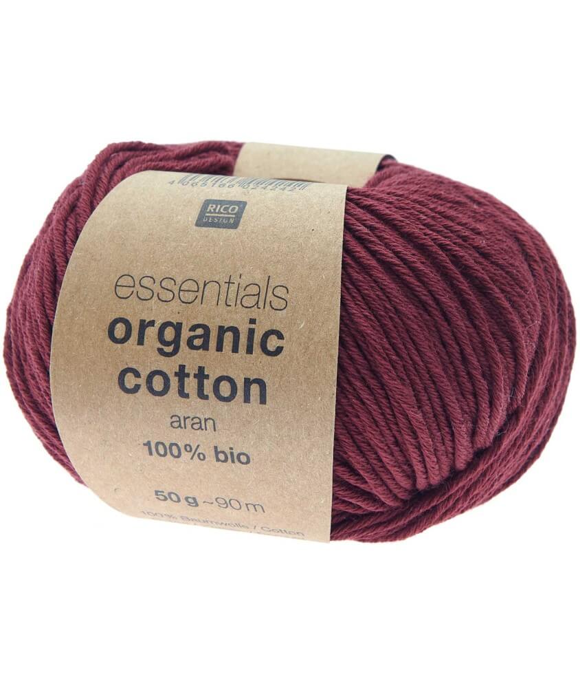 Coton à tricoter Essentials Organic Cotton aran - Rico Design Coton à tricoter Essentials Organic Cotton aran - Rico Design