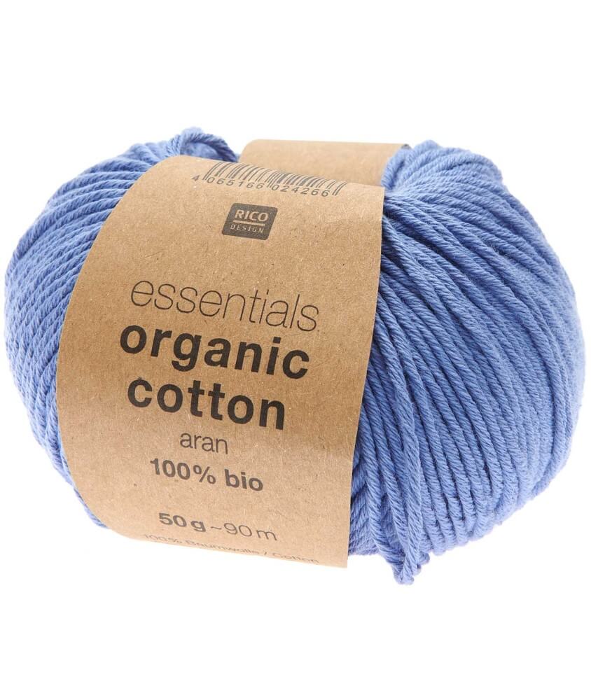 Coton à tricoter Essentials Organic Cotton aran - Rico Design