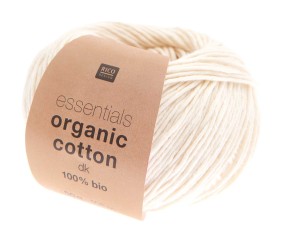 Coton à tricoter Essentials Organic Cotton DK - Rico Design