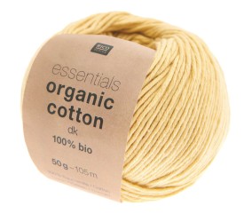 Coton à tricoter Essentials Organic Cotton DK - Rico Design