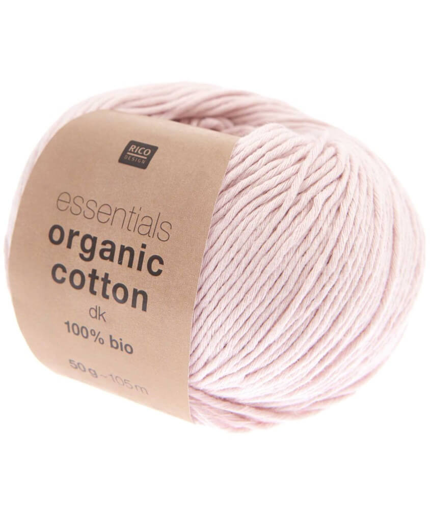 Coton à tricoter Essentials Organic Cotton DK - Rico Design