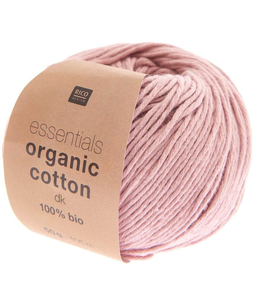 Coton à tricoter Essentials Organic Cotton DK - Rico Design