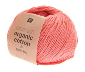 Coton à tricoter Essentials Organic Cotton DK - Rico Design