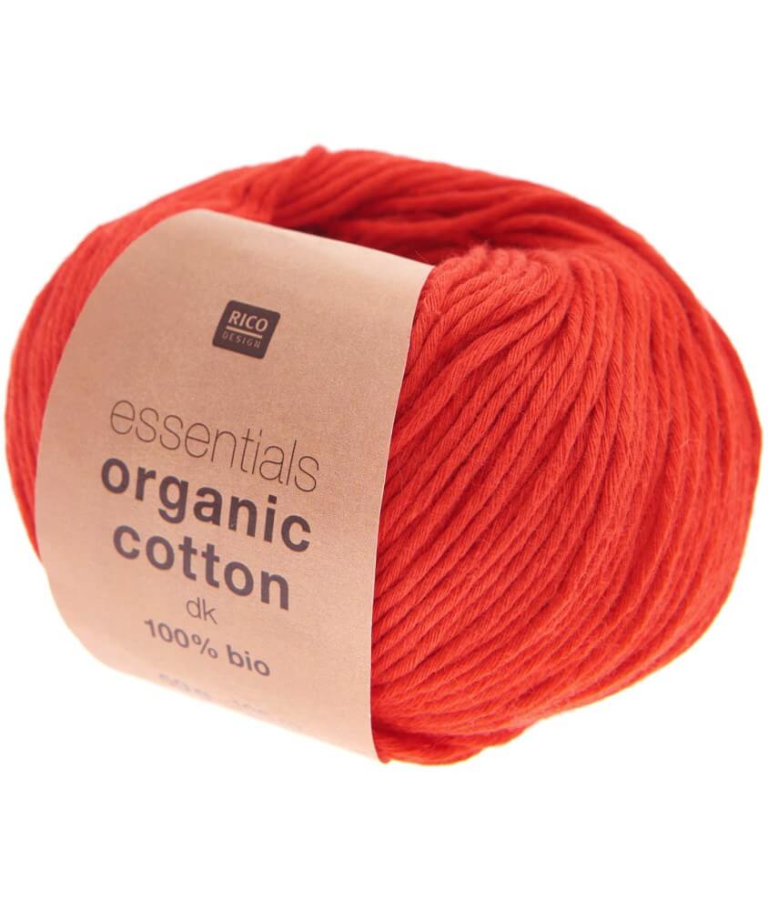 Coton à tricoter Essentials Organic Cotton DK - Rico Design