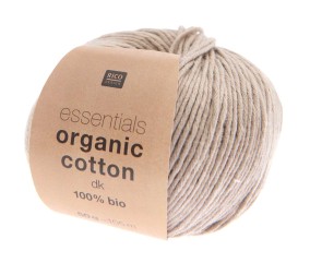 Coton à tricoter Essentials Organic Cotton DK - Rico Design