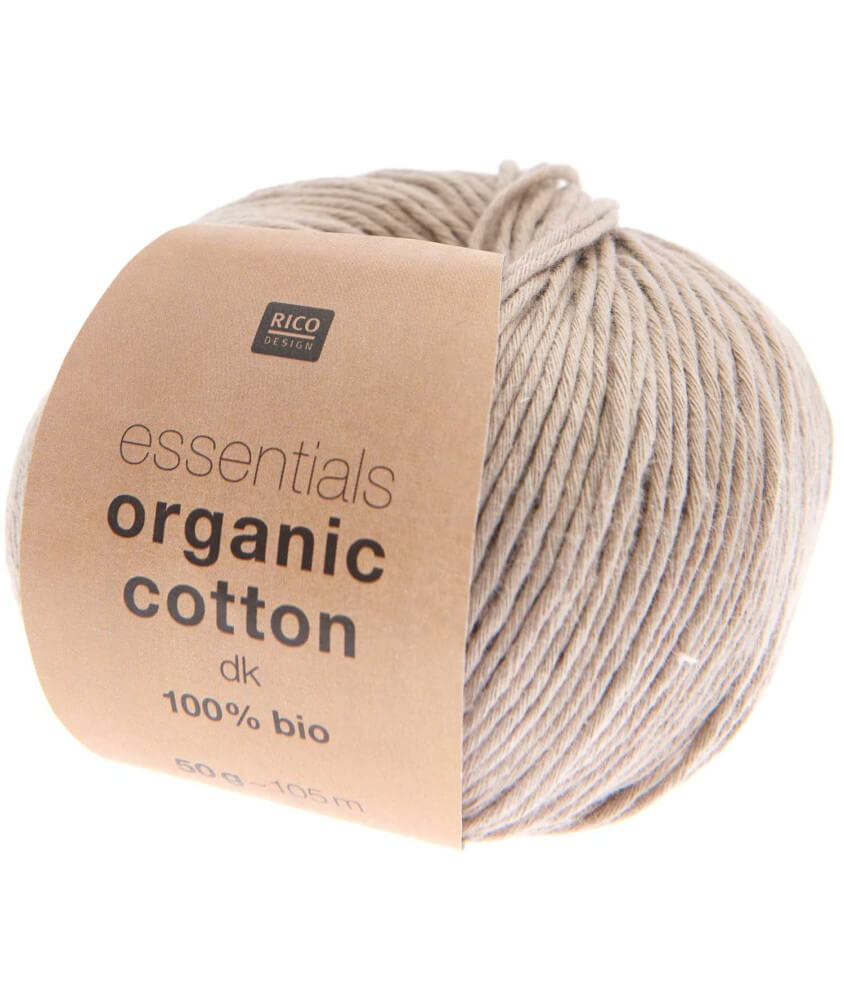 Coton à tricoter Essentials Organic Cotton DK - Rico Design