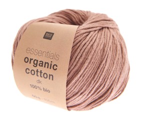 Coton à tricoter Essentials Organic Cotton DK - Rico Design