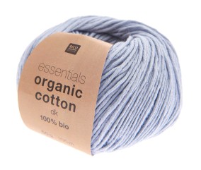 Coton à tricoter Essentials Organic Cotton DK - Rico Design
