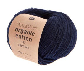 Coton à tricoter Essentials Organic Cotton DK - Rico Design