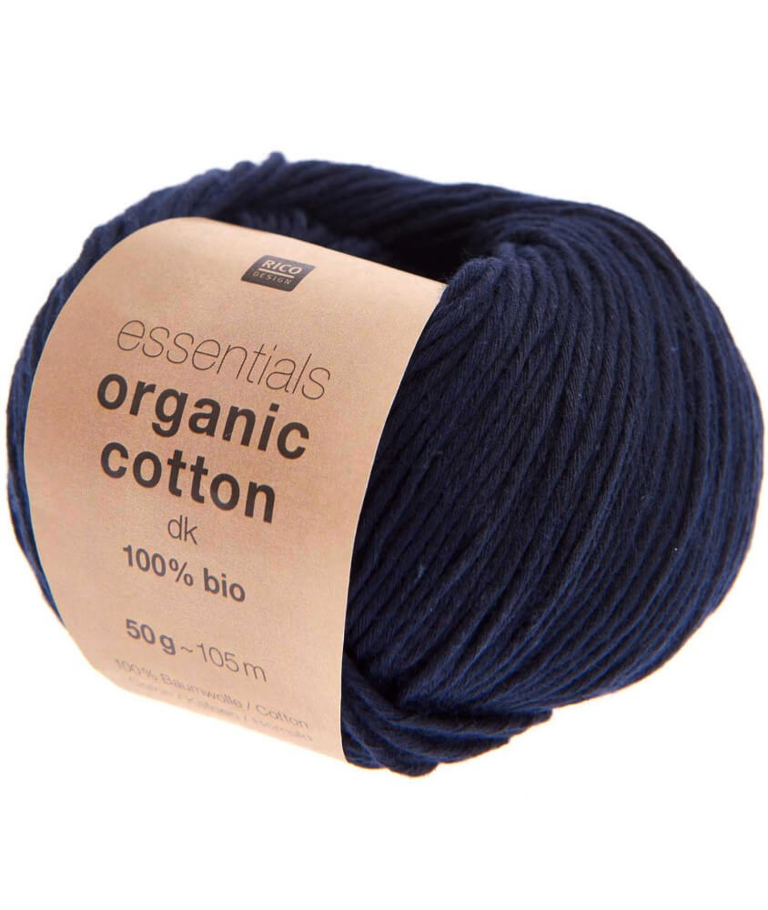 Coton à tricoter Essentials Organic Cotton DK - Rico Design