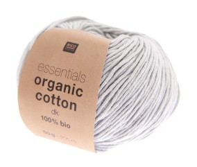 Coton à tricoter Essentials Organic Cotton DK - Rico Design