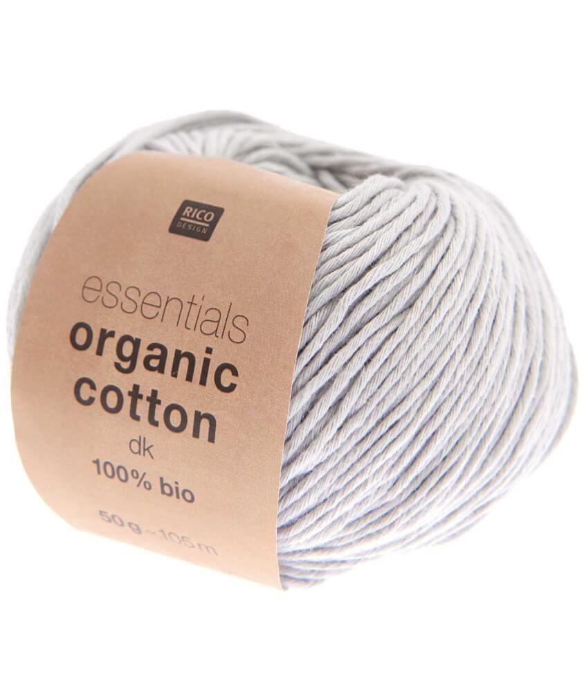 Coton à tricoter Essentials Organic Cotton DK - Rico Design