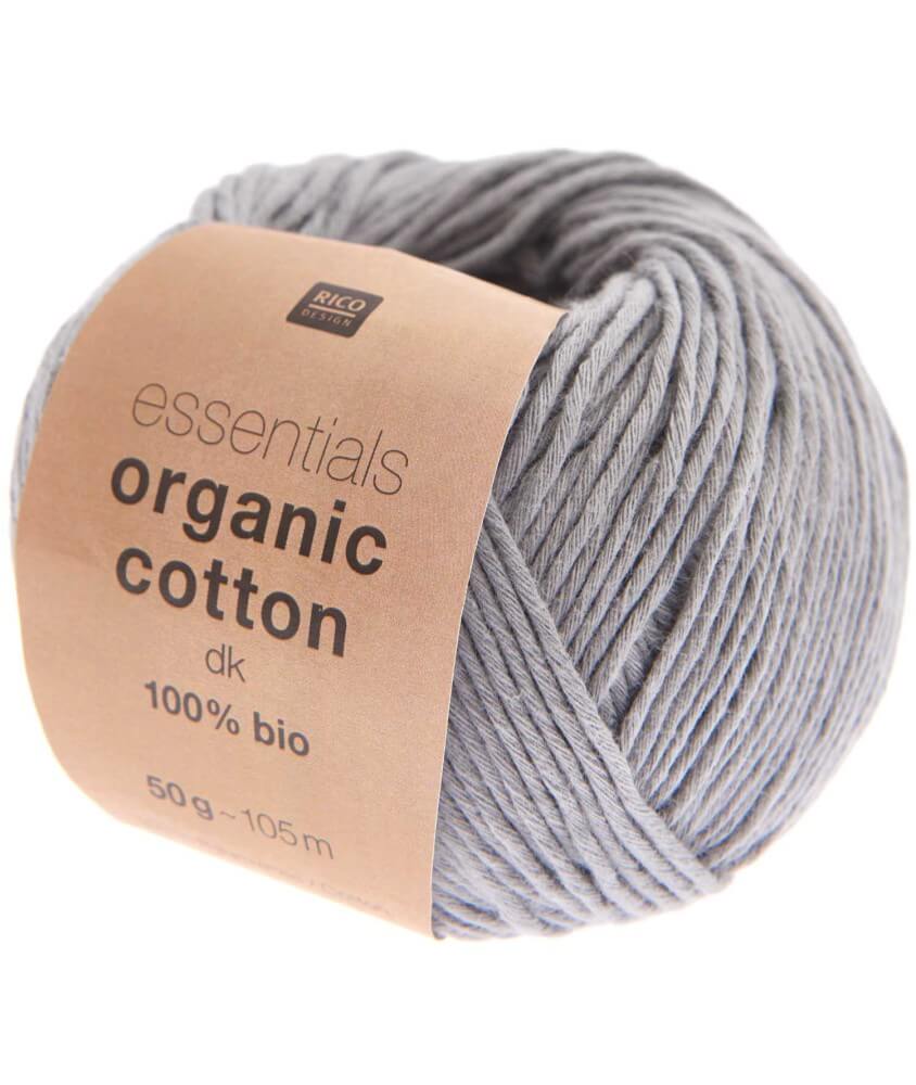 Coton à tricoter Essentials Organic Cotton DK - Rico Design