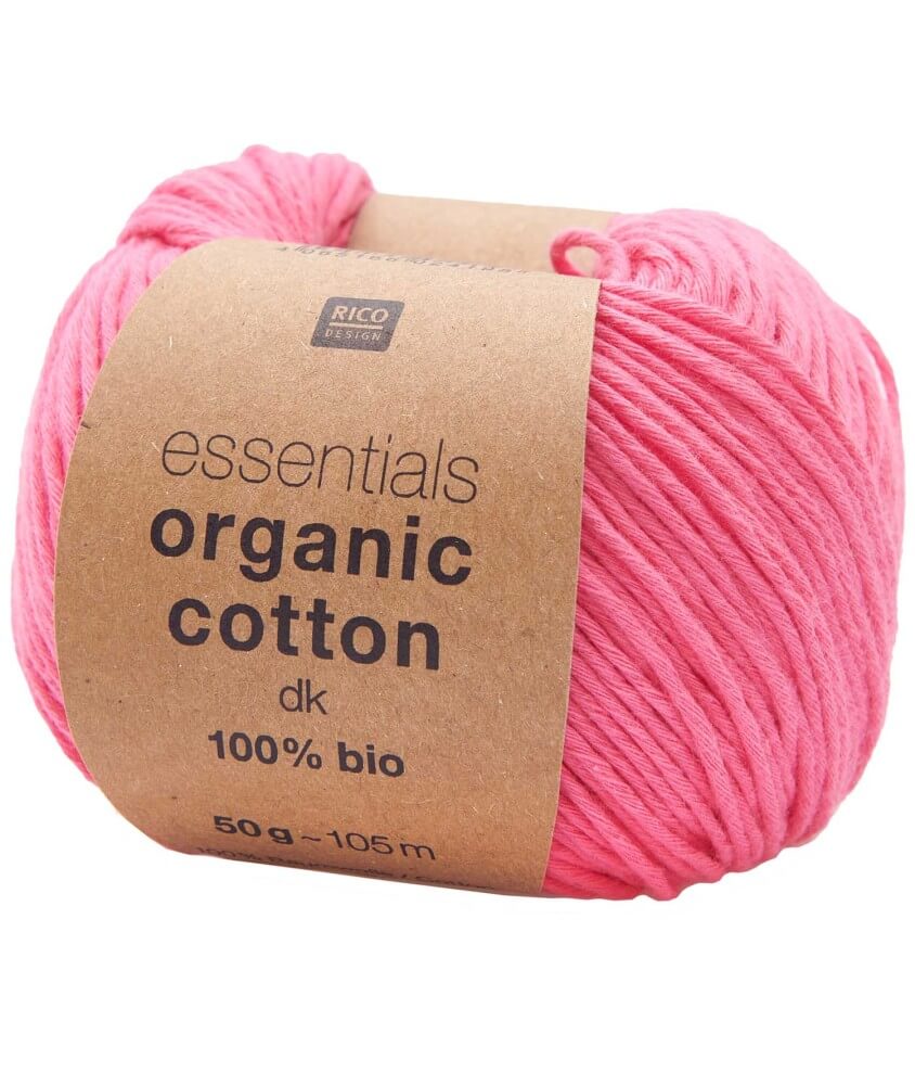 Coton à tricoter Essentials Organic Cotton DK - Rico Design