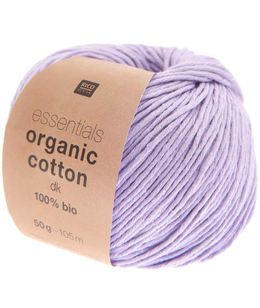 Coton à tricoter Essentials Organic Cotton DK - Rico Design