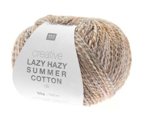 Pelote de coton à tricoter Creative LAZY HAZY SUMMER COTTON - Rico Design