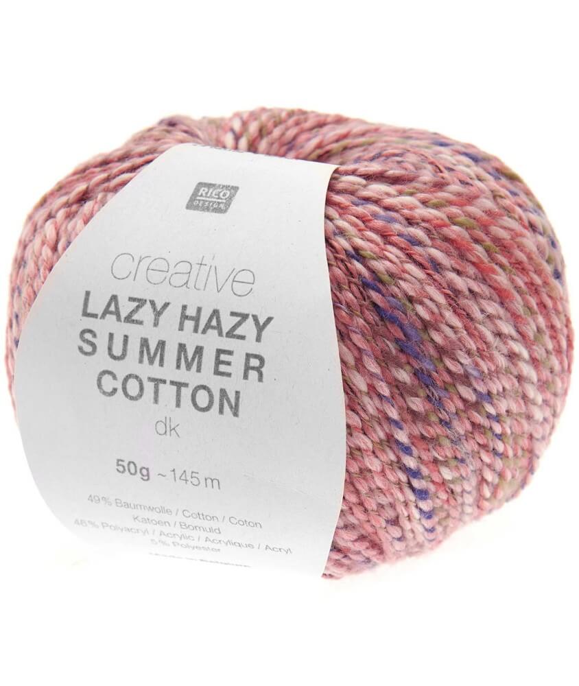 Pelote de coton à tricoter Creative LAZY HAZY SUMMER COTTON - Rico Design