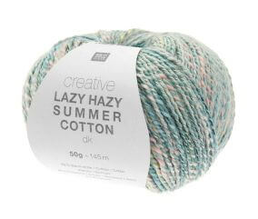 Pelote de coton à tricoter Creative LAZY HAZY SUMMER COTTON - Rico Design