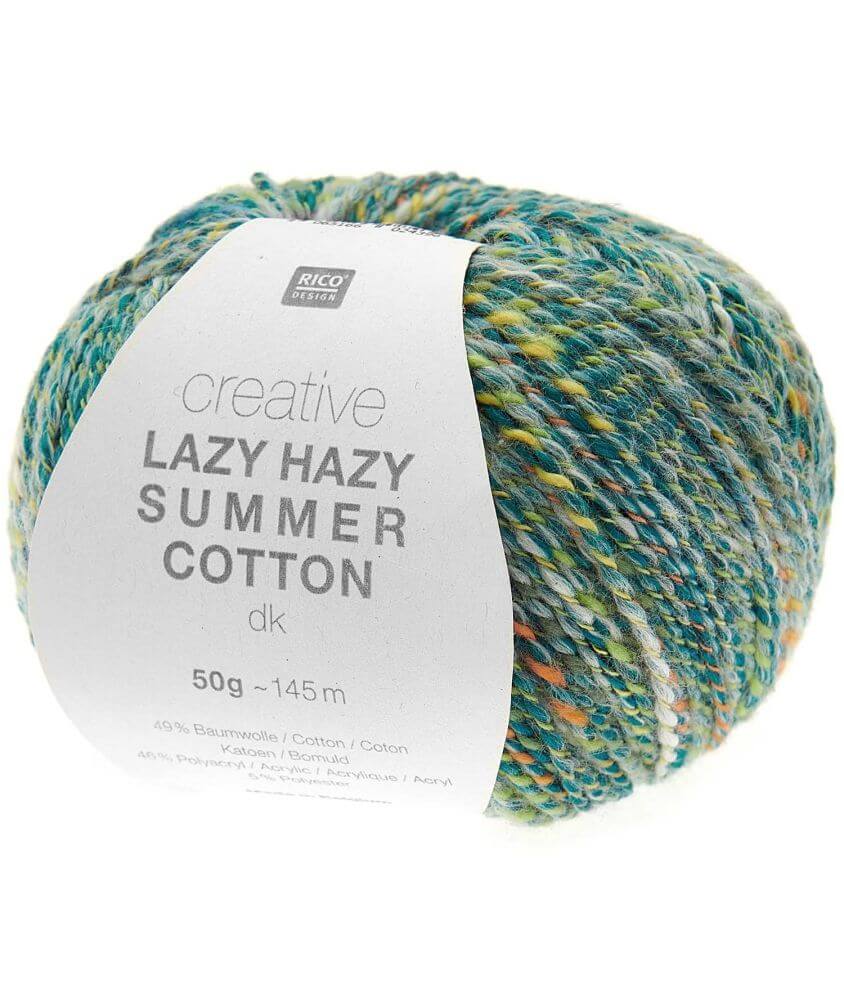 Pelote de coton à tricoter Creative LAZY HAZY SUMMER COTTON - Rico Design Pelote de coton à tricoter Creative LAZY HAZY SUMMER COTTON - Rico Design