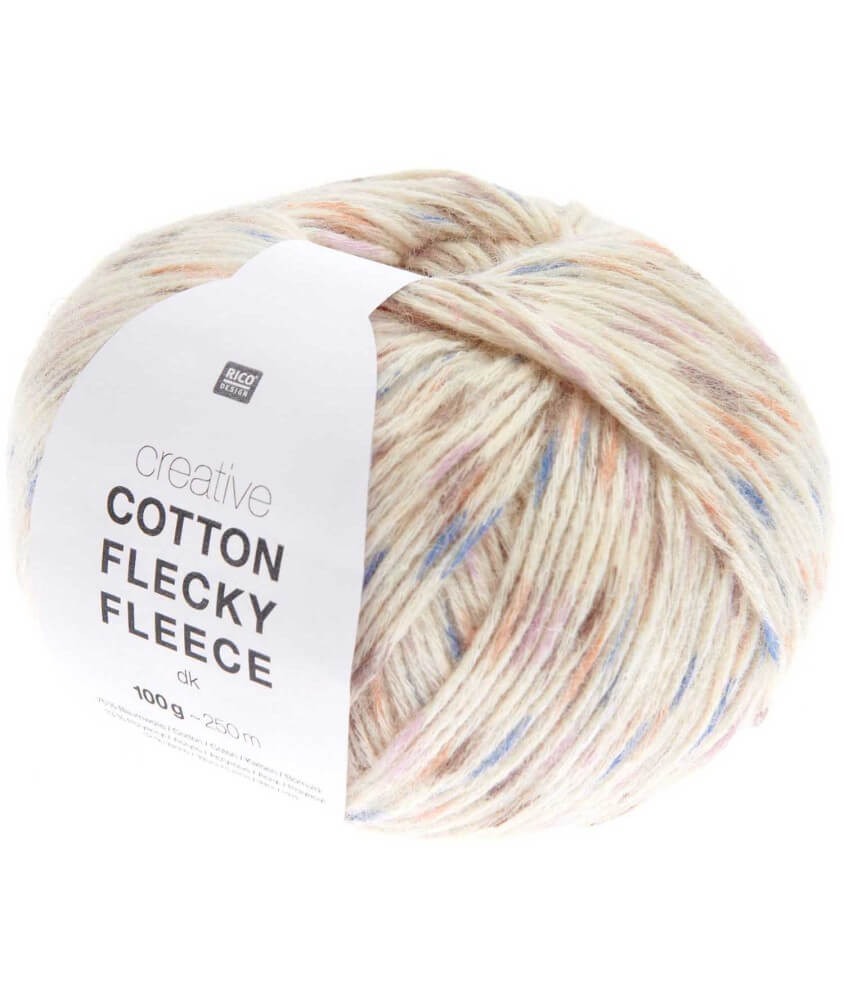 Pelote de coton Creative Cotton Flecky Fleece dk - Rico Design