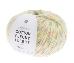 Pelote de coton Creative Cotton Flecky Fleece dk - Rico Design