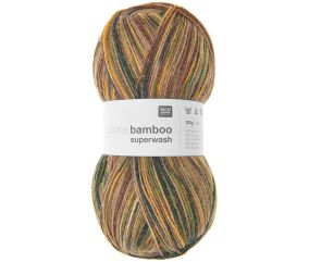 Pelote de laine à chaussettes à tricoter Superba bamboo superwash - Rico Design