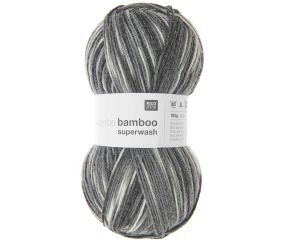 Pelote de laine à chaussettes à tricoter Superba bamboo superwash - Rico Design