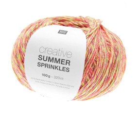 Pelote de coton Creative Summer Sprinkles - 100Gr - Rico Design