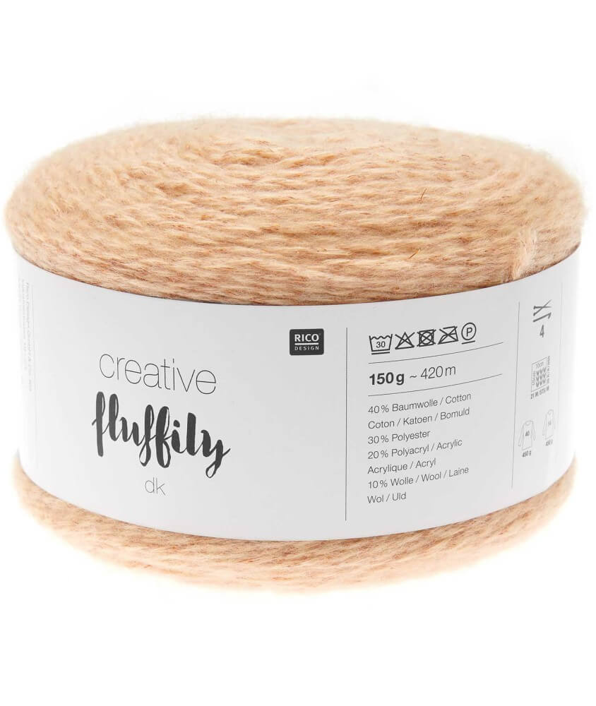 Coton à tricoter Creative FLUFFILY - 150 GR - Rico Design