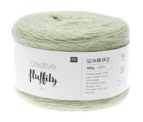 Coton à tricoter Creative FLUFFILY - 150 GR - Rico Design