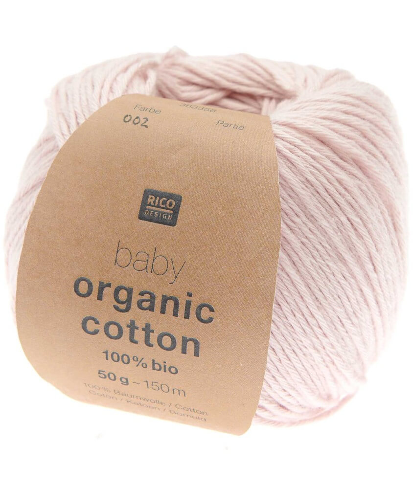 Pelote de coton Baby organic cotton - 100% BIO - Rico Design