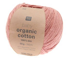 Pelote de coton Baby organic cotton - 100% BIO - Rico Design