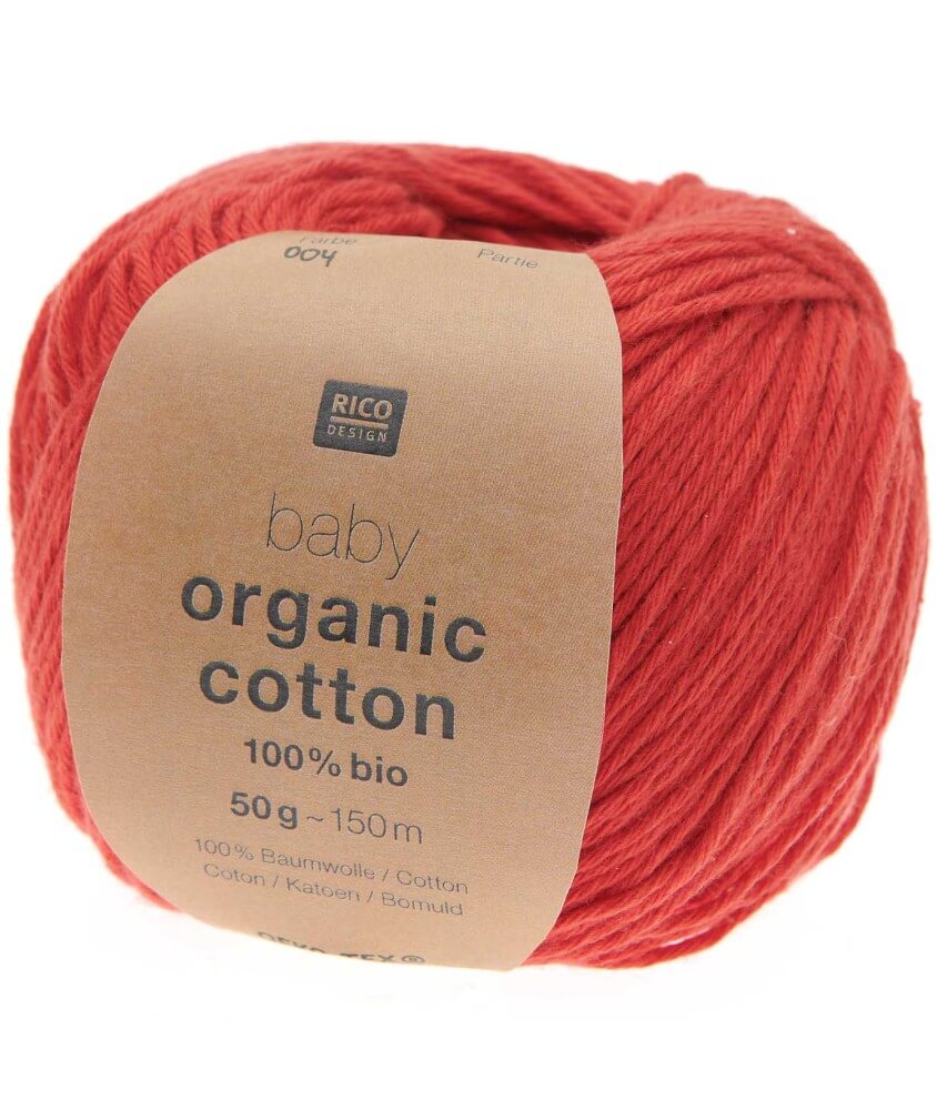 Pelote de coton Baby organic cotton - 100% BIO - Rico Design