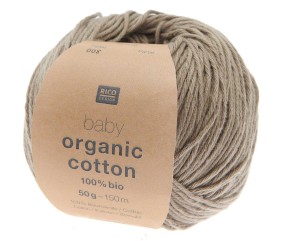 Pelote de coton Baby organic cotton - 100% BIO - Rico Design