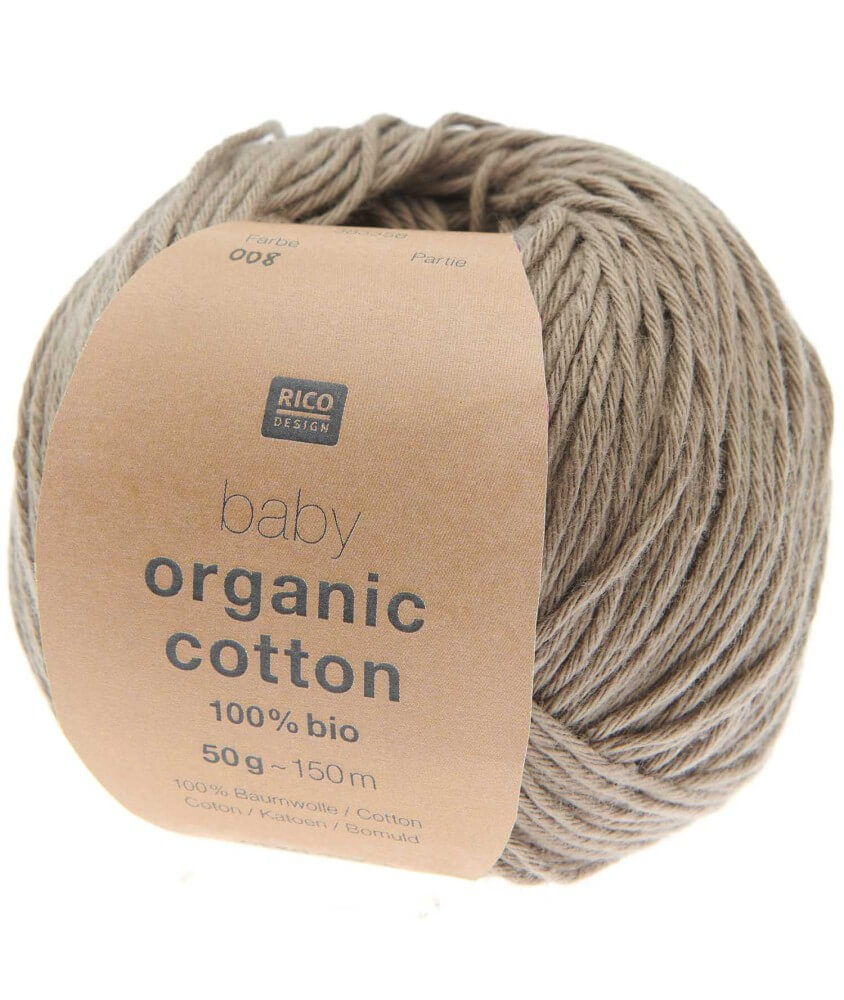 Pelote de coton Baby organic cotton - 100% BIO - Rico Design