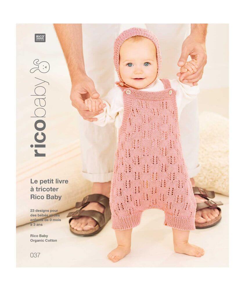 Le petit livre à tricoter Rico Baby - Rico Baby Organic Cotton - Rico Design - N°37