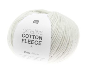 Pelote de coton Creative Cotton Fleece dk - 100 GR - Rico Design