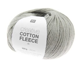Pelote de coton Creative Cotton Fleece dk - 100 GR - Rico Design