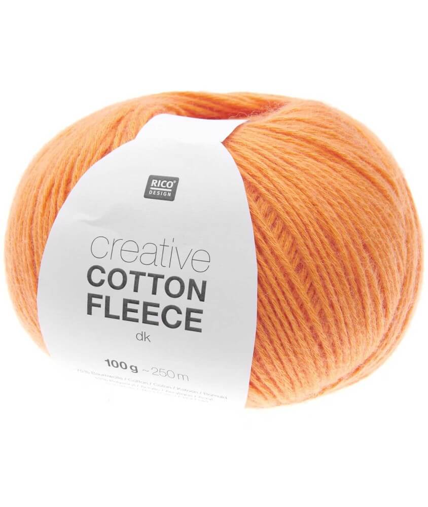Pelote de coton Creative Cotton Fleece dk - 100 GR - Rico Design Pelote de coton Creative Cotton Fleece dk - 100 GR - Rico Design
