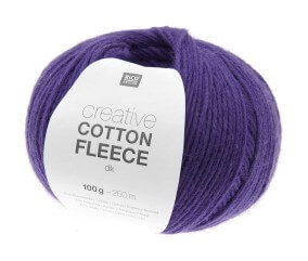 Pelote de coton Creative Cotton Fleece dk - 100 GR - Rico Design