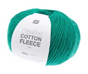 Pelote de coton Creative Cotton Fleece dk - 100 GR - Rico Design